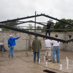 Construction of a sanctuary Construction of a sanctuary