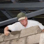 Bricklaying Bricklaying on a missions trip